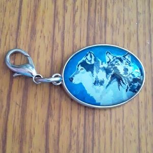 Salvador Kitti Wolf Keychain Charm